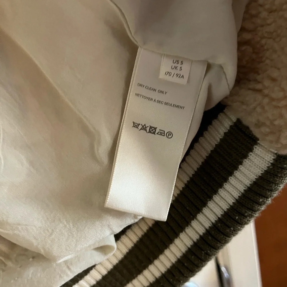 Free People We the Free Sherpa Varsity Jacket - Picture 9 of 10